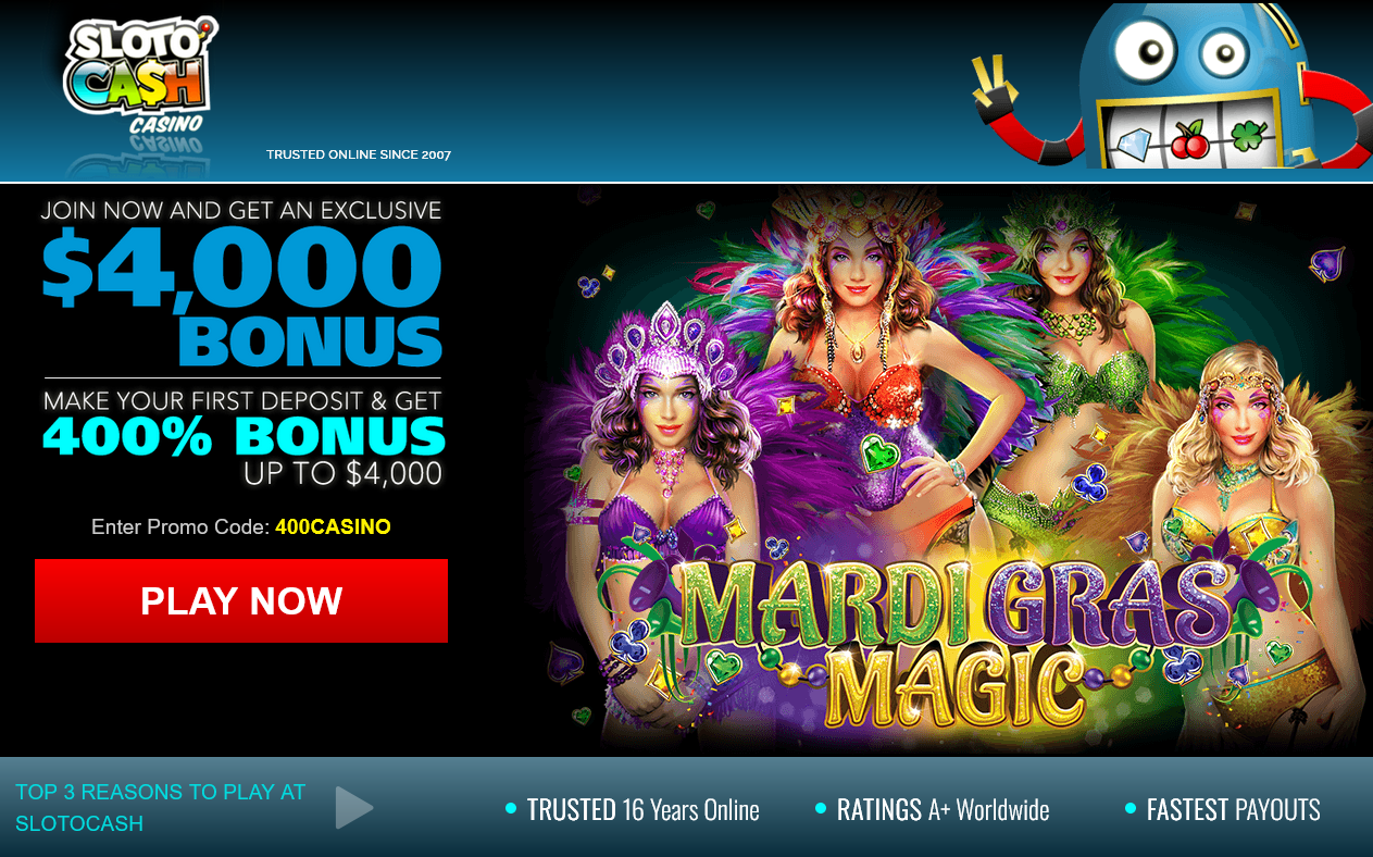 Slotocash
                                                          Mardi Gras